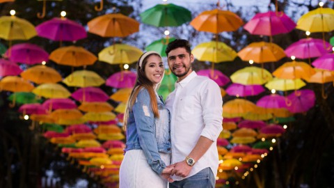 Ensaio Pré Casamento Holambra | Larissa e Leonardo